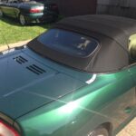 Mg F Mg TF nieuwe zwarte softtop verdeck hood + glazenruit opgebouwd (1495 euro) op een tweedehands frame - Afbeelding 19