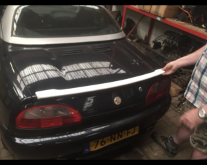 Mg F Achter spoiler nieuw hinten spoiler