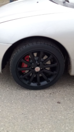 MG F MG TF nieuwe 11 spokes zwarte, Wheels, Felgen 16 inch (650 euro) - Afbeelding 26