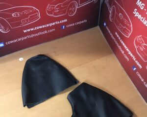 mg f mgf mk2 mg tf mgtf Pook + handrem hoes nieuw echt leer handbremssack schaltsack leder neu gear handbreak leather