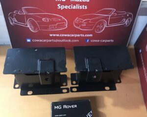 mg f mg tf achter bumperbalk links + rechts nieuw bracket REAR BUMPER CRASH CAN left + right heckstossstange crash dosen (kopie)