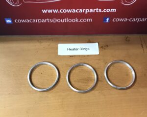 mgf mg tf verwarmingsringen heizung chrome heater rings 3x
