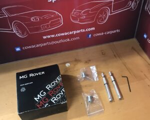 mg f mg tf chrome deurpin set Alloy door locking pin chrome kit türpin satz