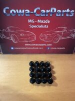 Mg F Mg Tf rvs Wielmoeren Radmutturn Wheel nut 16x wielbouten zwart black