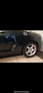 Mgf mg f Zijluchtrooster RVS met Mg logo nieuw air vent grille motorraum lüftung gitter links + rechts - Afbeelding 13