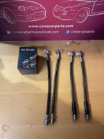 mg tf remslang voor + achter Bremsschlauch vorne + hinten Brake hoses front + rear axle remslangen remleiding remleidingen
