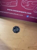 Mg TF zwart/grijs origineel Insert voorbumper of achterbumper logo nieuw Emblem - Afbeelding 2