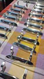 Mg F Mg TF CHROME Deurhendel / deurgreep Links en rechts set nieuw neu Türgriff CHROME CXB500120 CXB500130 deurgrepen - Afbeelding 3