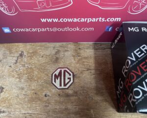 Mg TF standaard origineel Insert voorbumper of achterbumper logo nieuw Emblem